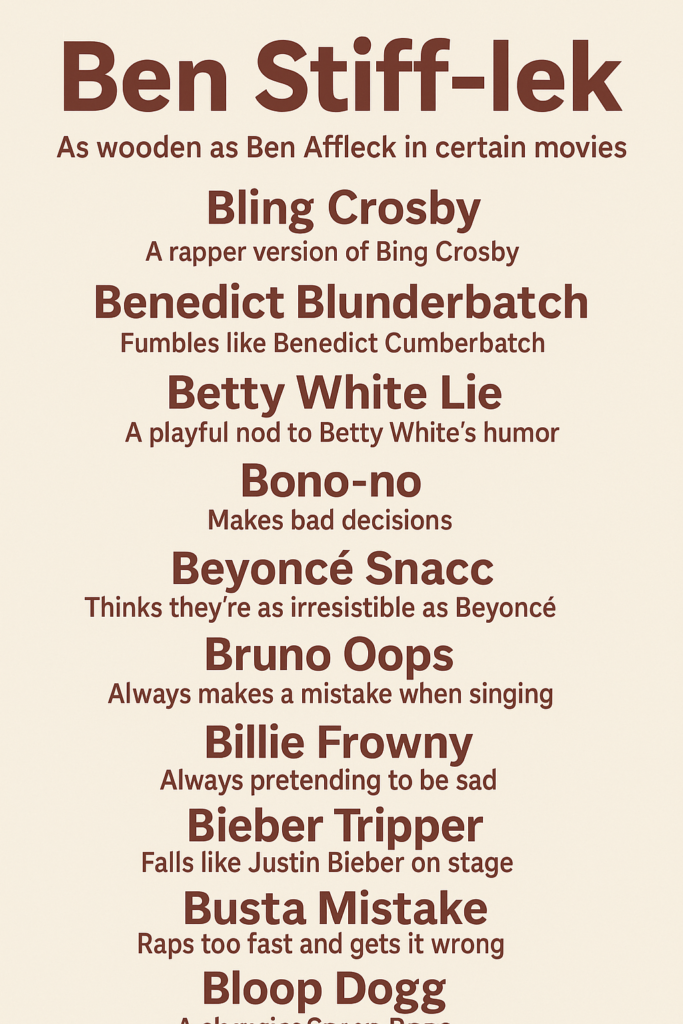 1000+ Cool and Funny Names That Start With B With Meanings 2025