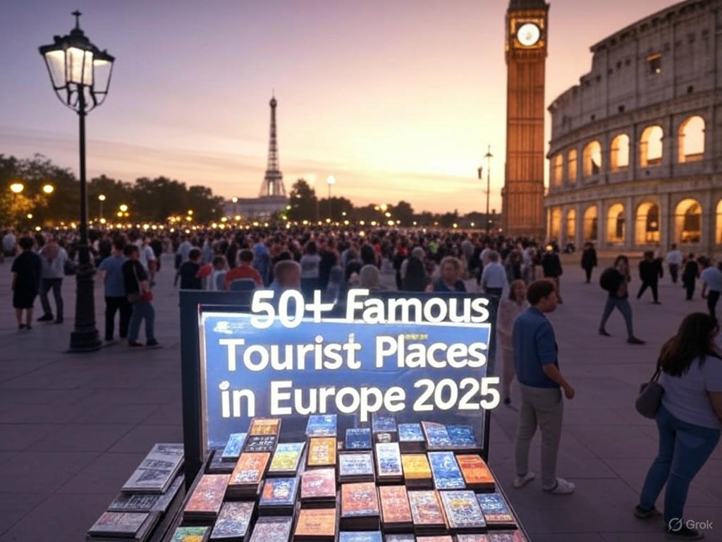 50+ Famous Tourist Places in Europe 2025