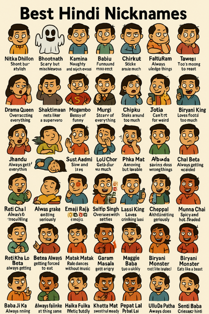 1000+ Best Hindi Nicknames That Are Unique, Trendy & Full of Fun!