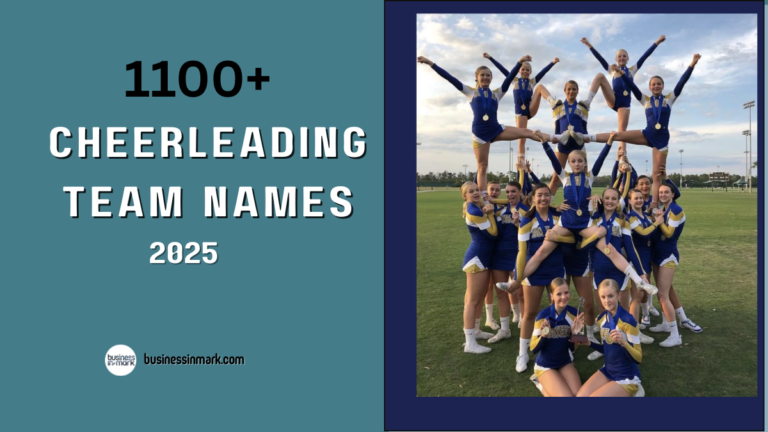 1100+ Top Cheerleading Team Names to Inspire Your Squad Today 2025