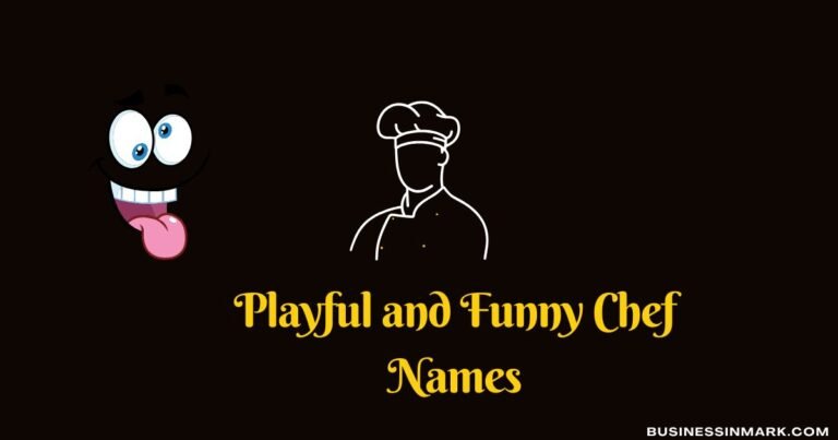 Playful and Funny Chef Names