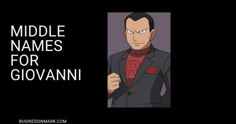 Middle Names for Giovanni [Unique, Cute & Handsome]